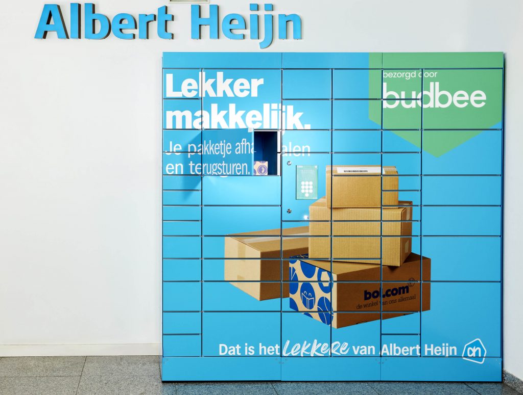 Stof Kritisch stimuleren Albert Heijn, bol.com en Budbee introduceren pakketkluizen - pers.bol.com